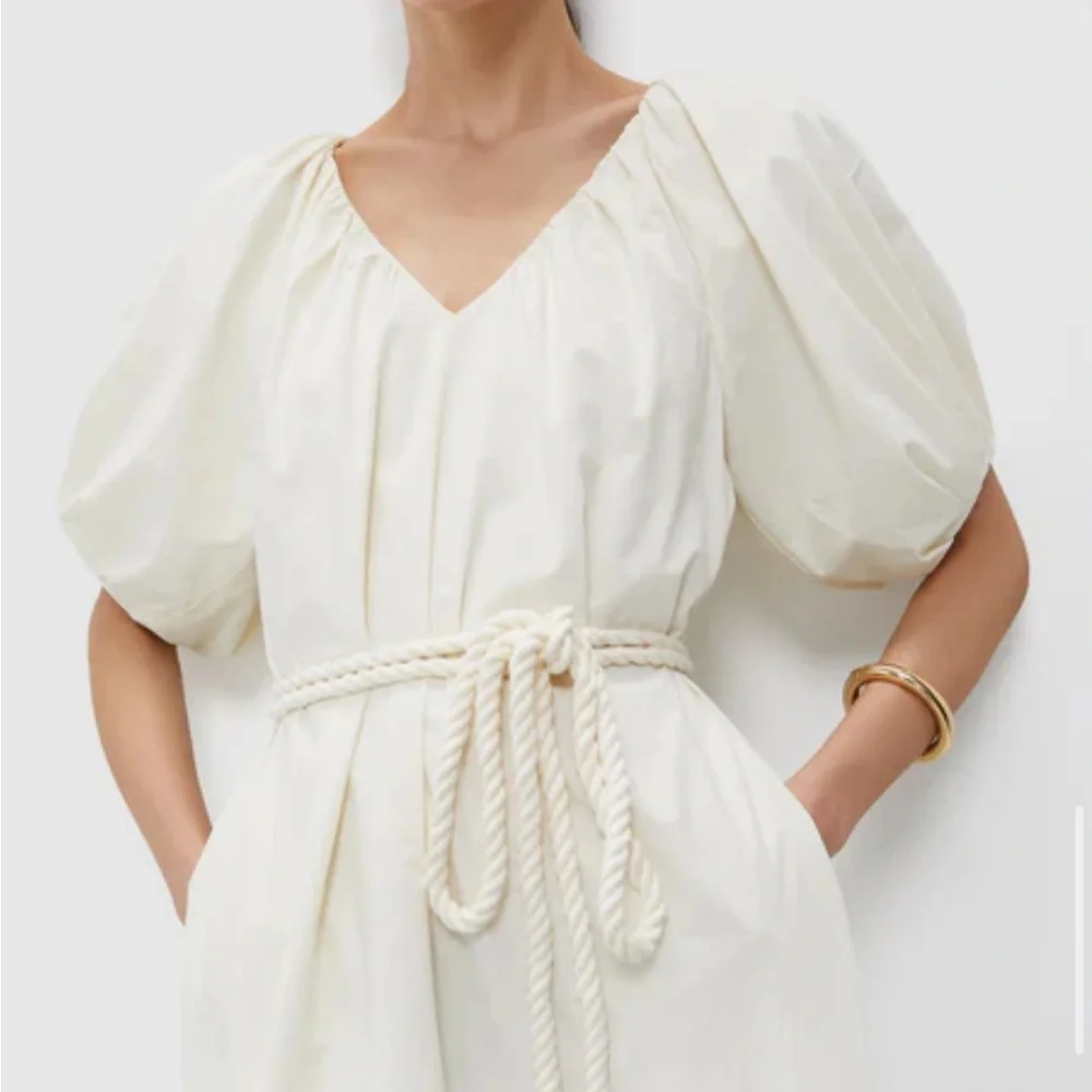 NWT TUCKERNUCK X STUDIO MCGEE
Cream Cotton Lace Juniper Dress - Picture 3 of 10